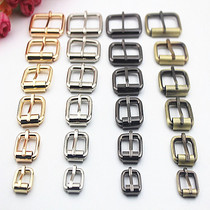 Needle Pass Square Cylinder Needle Buckle Luggage Handbags Five Gold Accessories Leather Accessories Strap Buttoned Leather Accessories Clothing Shoes Bag Accessories