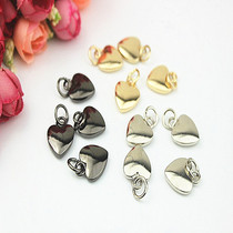 Metal Hardware Heart Type Small Pendant Pendant Pendant Pull Tag Shoes Flower Shoes Buttoned Shoes Accessories Shoes Accessories Accessories Accessories Accessories