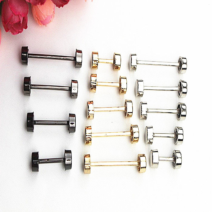Light Gold Dumbbell Barbell DIY Bag with Accessories Luggage Accessories Bag Wheel Buckle Hardware Accessories Bag with Screws