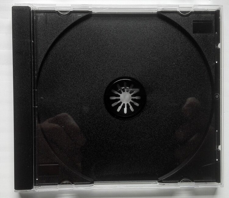 Imported high-quality CD box cd box disc box hard plastic box original CD box storage box software box