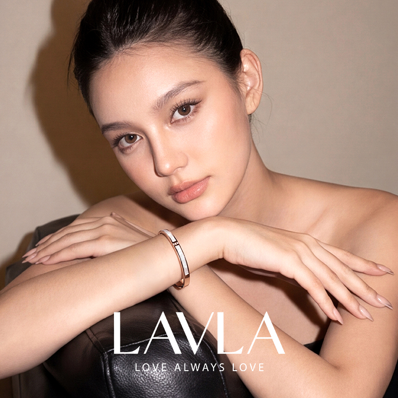 Lavla Light Luxury Style Rose Gold Bracelet for Women, Simple and Unique Niche Designer Fashion Bracelet That Does Not Fade Lavla Light Luxury Style Rose Gold Bracelet for Women, Simple and Unique Niche Designer Fashion Bracelet That Does Not Fade