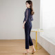 Professional suit women's spring 2023 new spring and autumn fashion foreign style casual fashion complete set with two-piece suit early spring