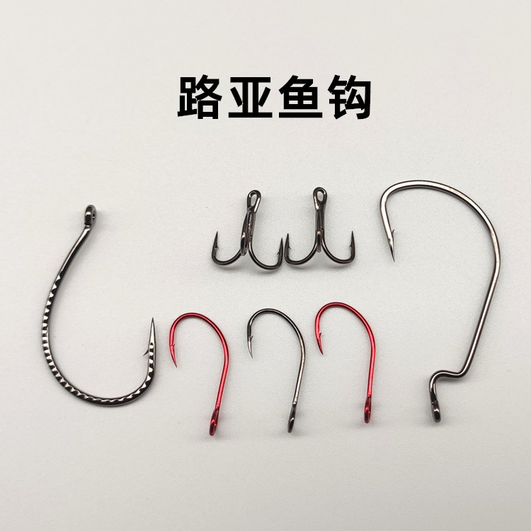 Louisiana Fish Hook Orchid Microorganism Three Hooks Single Hook Louisiana Red Big Eye Horse Mouth Hook Crank Hook Inverted Hook