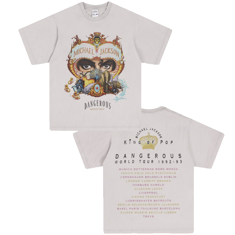 Michael Jackson Vintage Tee 迈克尔杰克逊同款 短袖 T恤 长袖 5