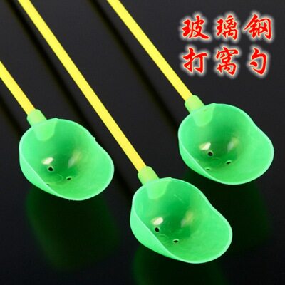 Promotional glass fiber nesting spoon bait spoon throwing ear spoon far throwing bait spoon fishing bait throwing far spoon fishing gear fishing supplies