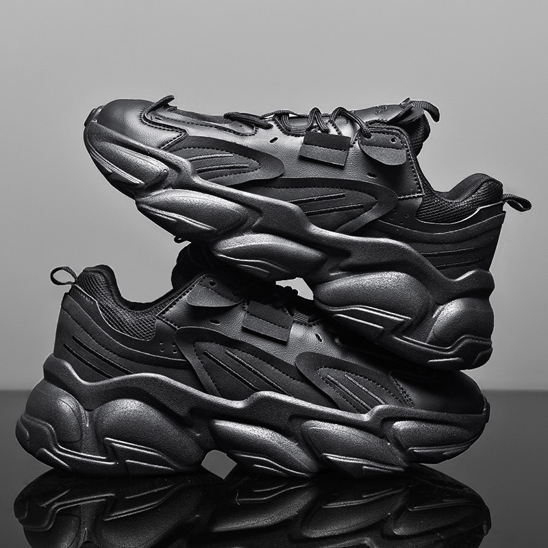 Black Old Daddy Shoes Men Ins Nets Red Ultra Fire 2022 New Spring Sports Han Edition Trend 100 Hitch Climax Shoes