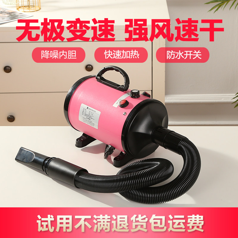 Pet Blow Water Machine Large Dog Dog Hair Dryer High Power Low Noise Teddy Gold Wool Pooch Blow Drying Case