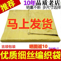 Brand New woven bag moving bag thick express snakeskin pocket nylon bag sack big snakeskin bag pocket