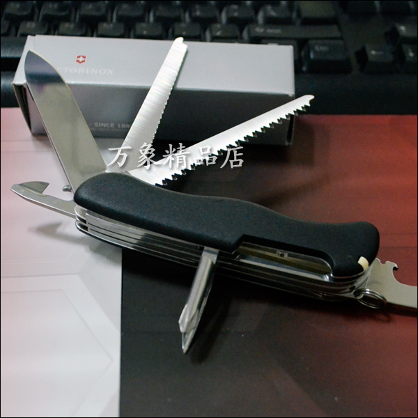 Victorinox Swiss Army Knife Chính Hãng 111 MÉT Locksmith 0.8493.3 Ngoài Trời Folding Knife Đa công cụ