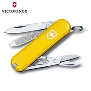 Dao quân đội Thụy Sĩ Victorinox Chính hãng 58MM Canon Fruit Knife Yellow 0.6223.8 Dao đa chức năng Cắt chữ