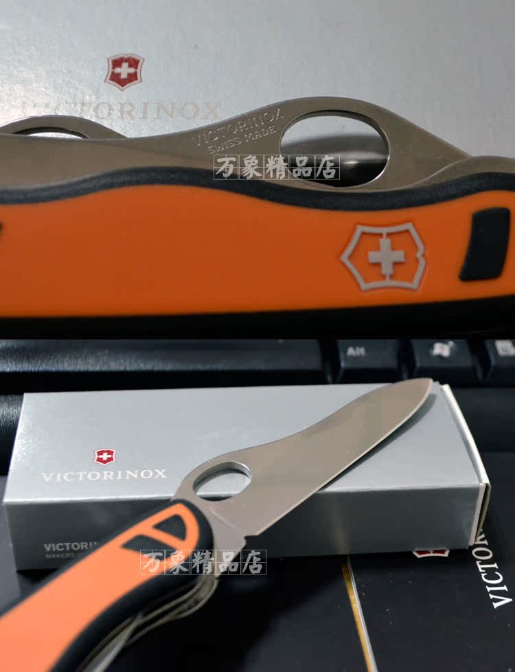 Vickers chính hãng Swiss Army Knife 111MM Hunter XS Single Open Flat Blade 0.8331.MC9 Đa dụng cụ ngoài trời mua dao victorinox ở đâu