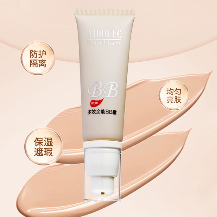 Kem che khuyết điểm đa hiệu quả Aidefei BB Cream Che khuyết điểm làn da Tones Fine Invisible Pores - Kem BB