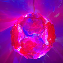 Spring Festival night market beach artistic creative projection laser lamps led children hand-made flower lights