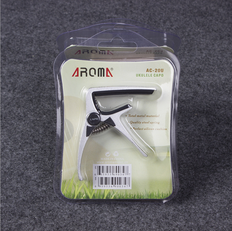 AROMA Anoma Ukulele dedicated metal alloy capo CAPO small guitar transposition instrument accessories