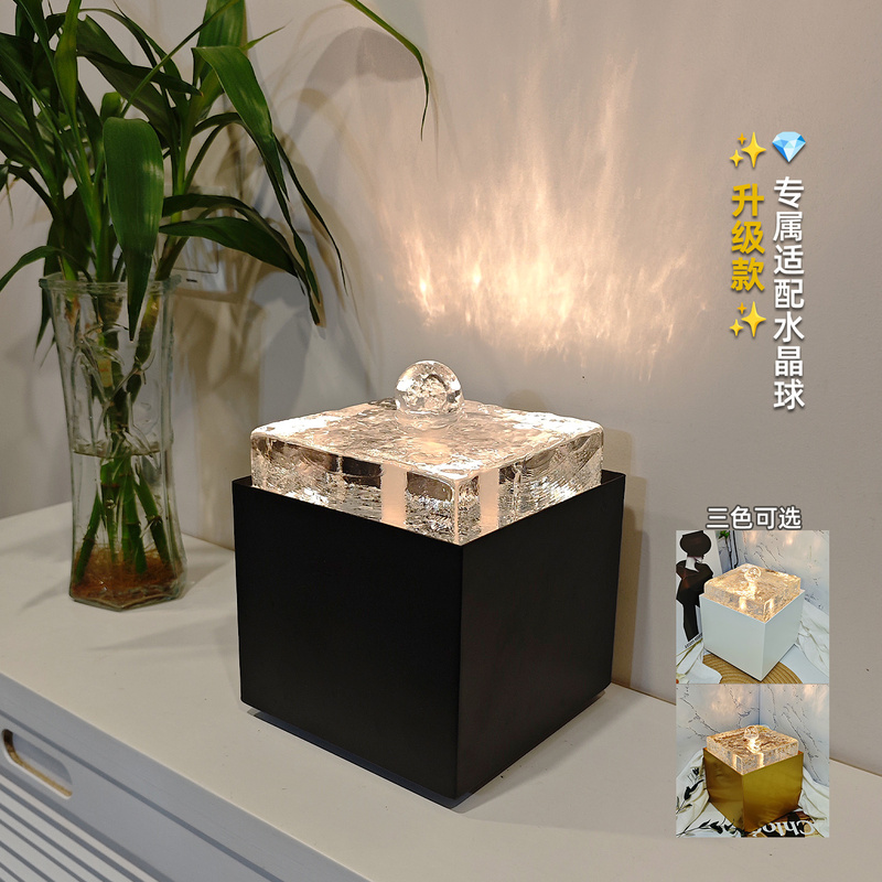 Money-Attracting Water Feature Modern Circulating Water Living Room Office Desktop Decoration Opening Housewarming Small Fountain Water Feature Money-Attracting Water Feature Modern Circulating Water Living Room Office Desktop Decoration Opening Housewarming Small Fountain Water Feature