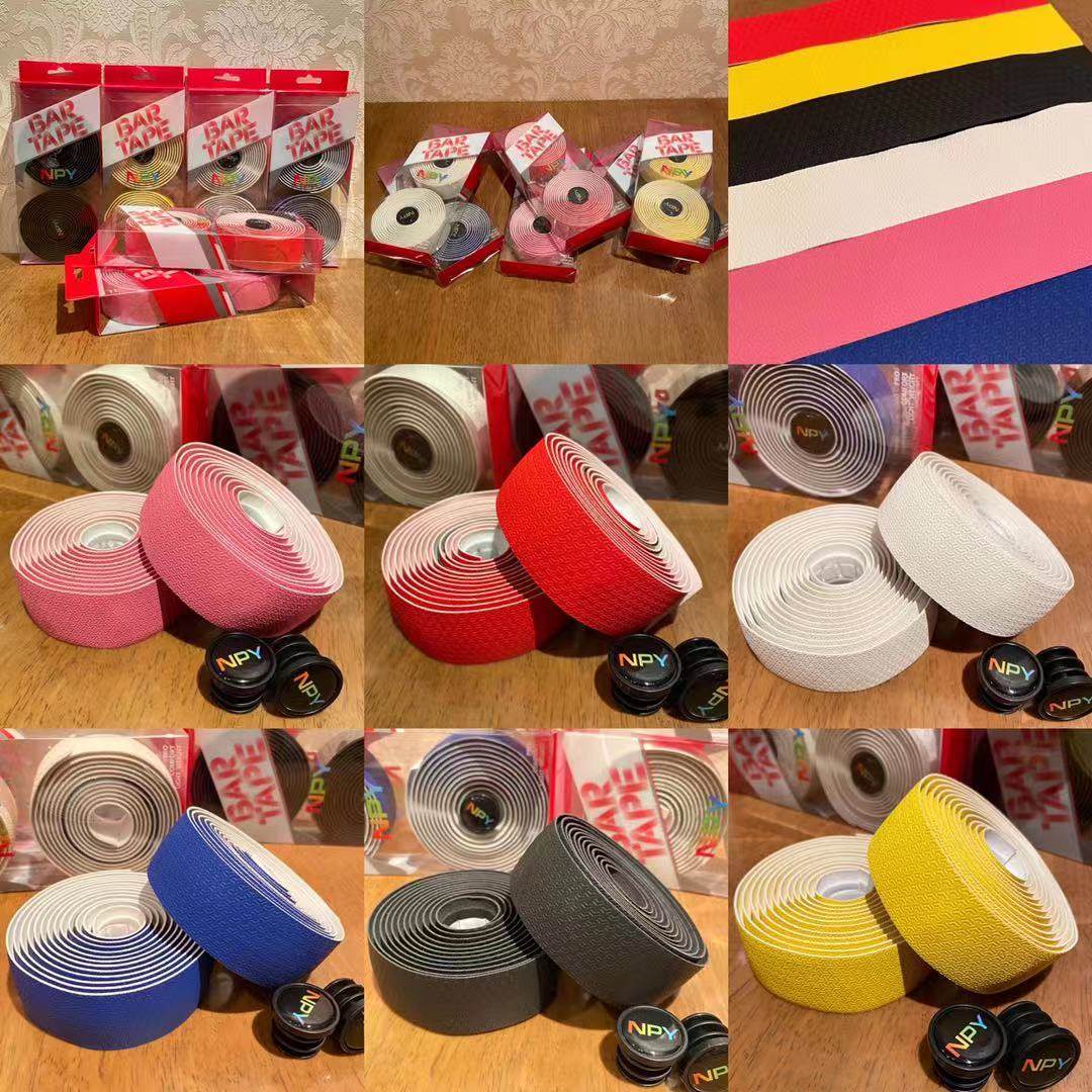 11NPY Mamba pattern road bike handle with print non-slip cushioning non-guee velo chrysanthemum pro