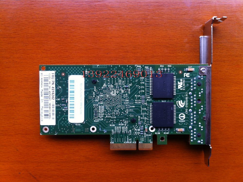 Адаптер USB 原装intel i340-t4 e1g44ht 4口千兆网卡 49y4240 49y4242 Адаптер USB 原装intel i340-t4 e1g44ht 4口千兆网卡 49y4240 49y4242