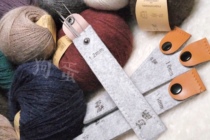 Dog Egg 12-14cm Solid Stainless Steel Doll Twisted Needle Ultra-fine Mini sweater Needle