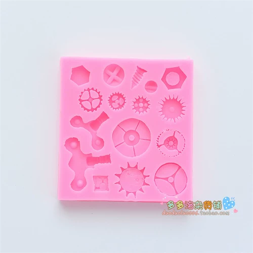 Силиконовая форма, глина, кремовая игра с едой с аксессуарами