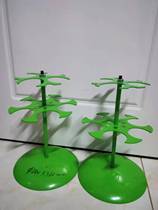 Laboratory Liquid Separating Funnel Rack Funnel Rack Plastic Resistant acid and alkali adjustable height lifting Colour 10 holes