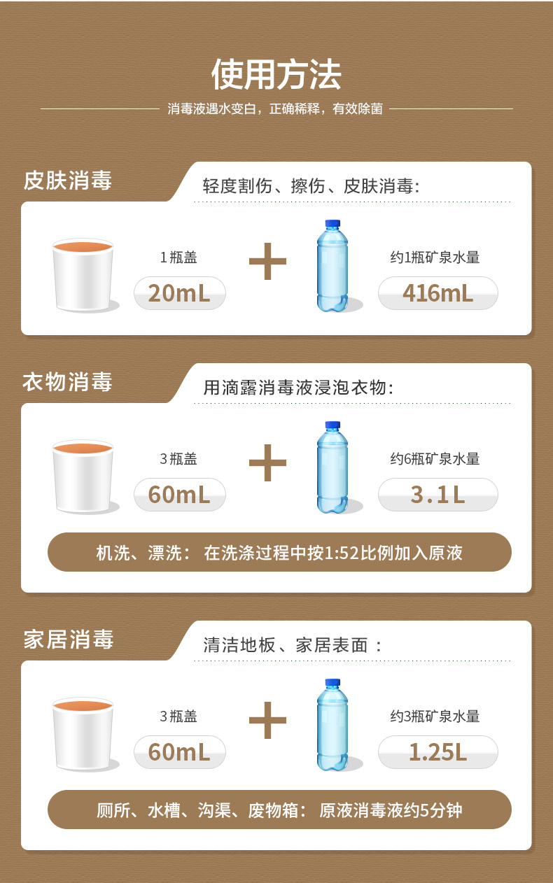 滴露 杀菌消毒液 1.8L*2瓶 图5
