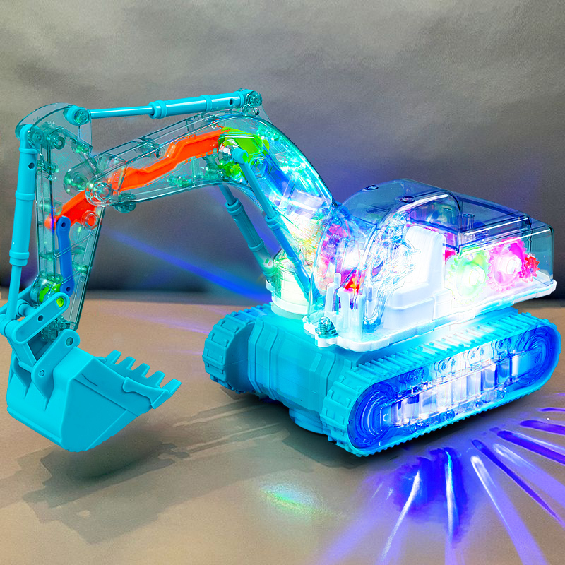 Baby Electric Toy Car with Universal Gear Excavator, Music and Lights, Suitable for Boys and Girls Aged 1 to 4 Years, Children's Car Toy Baby Electric Toy Car with Universal Gear Excavator, Music and Lights, Suitable for Boys and Girls Aged 1 to 4 Years, Children's Car Toy