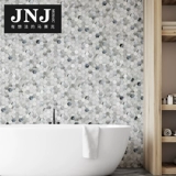 JNJ Стеклянная мозаика туалетная плитка фона стена наклейка гостиная телевизор простая современная балкона кухня головоломка