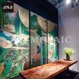 JNJ Мозаичная плитка фон стена популярность телевизионная крыльца Простая современная головоломка Разрежьте картину Yujin Biyun