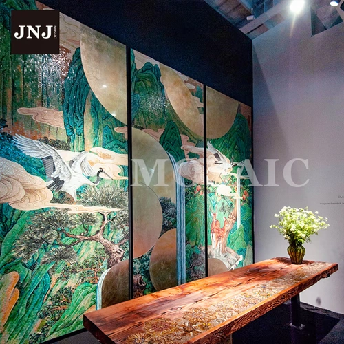 JNJ Мозаичная плитка фон стена популярность телевизионная крыльца Простая современная головоломка Разрежьте картину Yujin Biyun