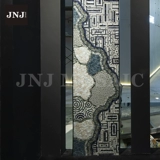 JNJ Мозаичная плитка фон стена популярность телевизионная крыльца Простая современная загадка сдвиг