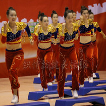 Aerobics performance costumes popular costumes performance uniforms for men and women