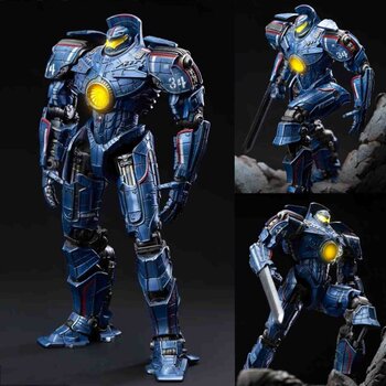 Pacific rim wanderer electroplated figure