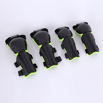Knee pads and elbow pads four-piece off-road motorcycle rider equipment wheel skateboard riding children and adolescents sports protective gear