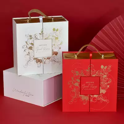 Chinese candy box wedding gift gift gift box portable birthday gift box portable birthday gift packaging box