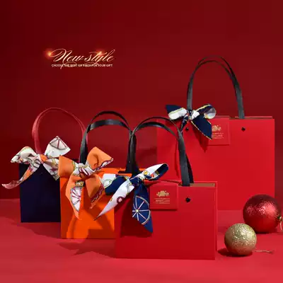 Hand gift box simple Festival birthday wedding gift box snacks exquisite size simple gift packaging box