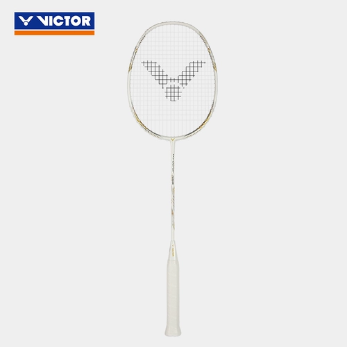 Подлинный плетенный Виктор Виктор победа TK Falcon Hawk Badminton Racket Single Shot Full Carbon Carbon Applaity Xiaoyan Black Gold