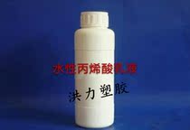 High-gloss acrylic resin for water-based acrylic emulsion coatings has good film-forming properties