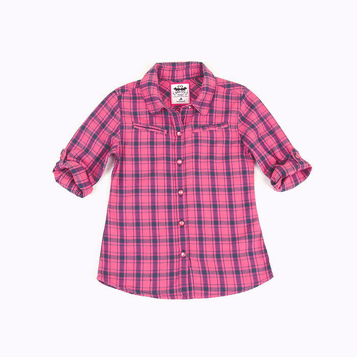 Chemise fille à manche longue - Ref 2087390 Image 6