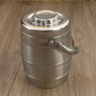 Household insulation barrel Chinese handle rice bucket portable insulation barrel lunch box multi-layer multi-purpose lunch box three-layer lifting pot