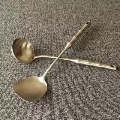 304 stainless steel spatula spatula thick atmosphere non-slip Spring Festival gift good product shovel spoon cooking thickening