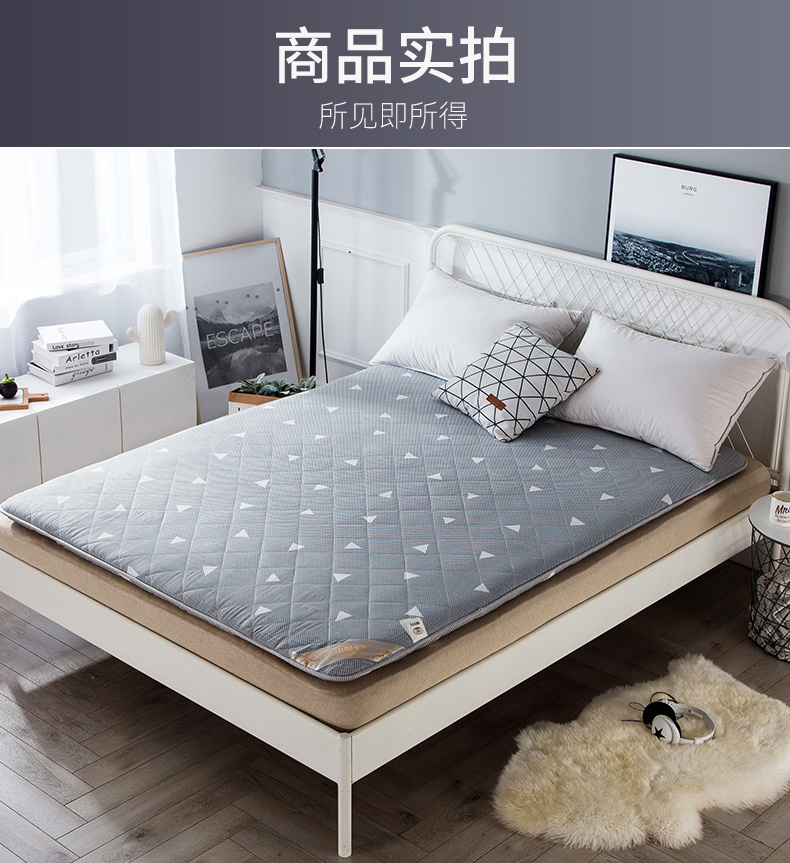 Nệm cừu nhỏ 0,9m1,8 mét giường sinh viên 1,5 đôi chiếu mat nệm nệm bọ cạp ký túc xá đơn - Nệm nệm foam