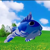 New goldfish pendant kite software goldfish kite not to be let alone fly 5 m pendant goldfish