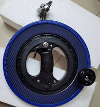 New Victory 24cm hand-held stainless steel kite reel with drop-and-turn function and disc brake system