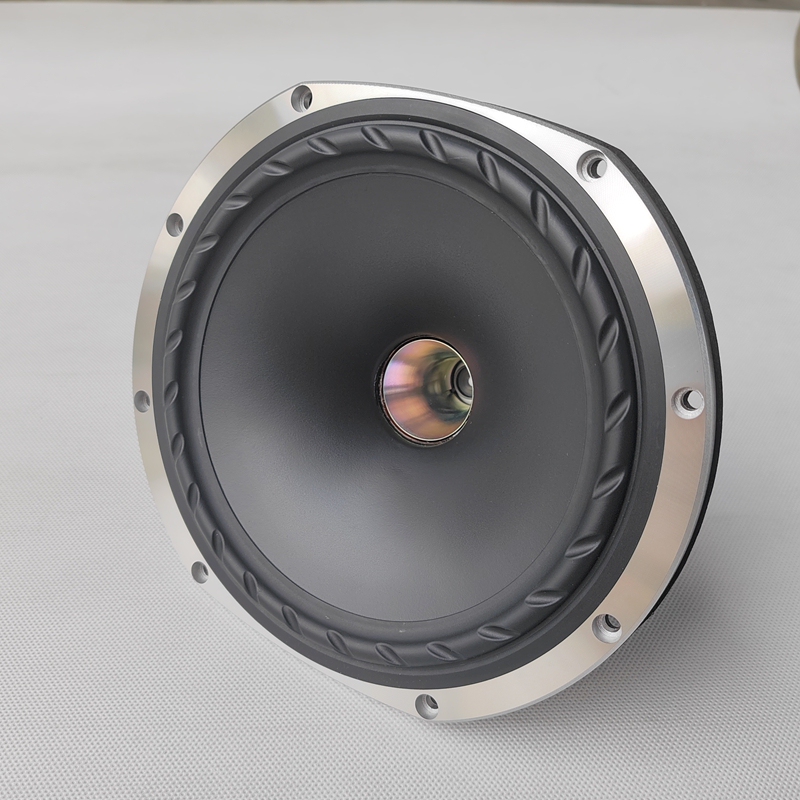 8-Inch Inge Sound Coaxial Speaker Home Audio Upgrade DIY Aluminum Cone High-Power Bass Speaker 8 Ohms