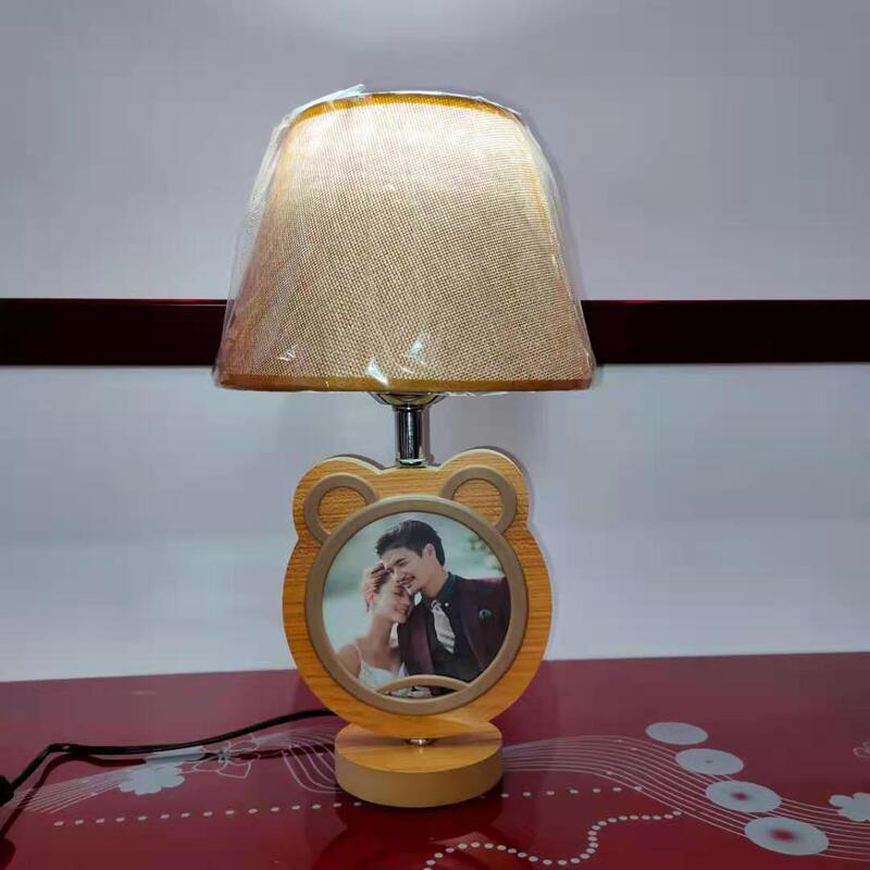 Modern Photo Frame Table Lamp, Wedding Dress, Children's Photography Frame, Student Dormitory Small Table Lamp, Cute Cartoon Bedside Lamp