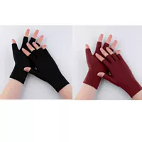 Половина пальца [черный+винный красный] 2 удвоения