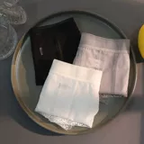 Кружевные сексуальные трусы, дышащие ультратонкие штаны, средняя посадка