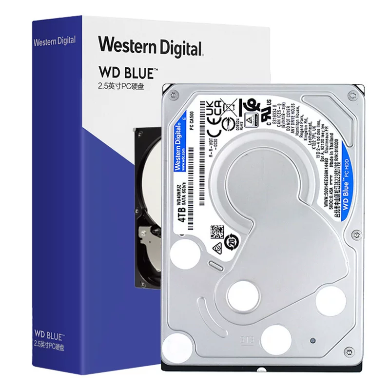 Жесткий диск 4TB Western Digital WD40NPJZ 2.5-дюймовый SATA3 механический жесткий диск, сервер, совместим с дисками Western Digital Blue