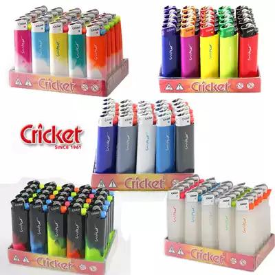 Swedish imported Cricker grasshopper ED1 fluorescent disposable lighter explosion-proof 6 Times 25
