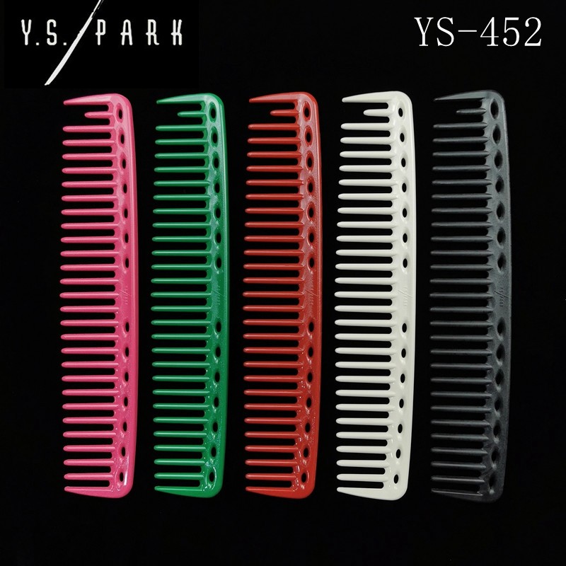 Japan Original YS PARK YS-452 PROFESSIONAL BEAUTY HAIR WIDE TEETH HAIRCUT COMB LARGE LADY LONG HAIR DRESSER